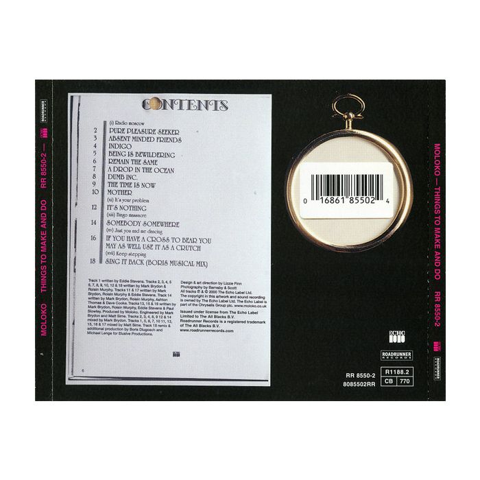 Moloko - Things To Make And Do