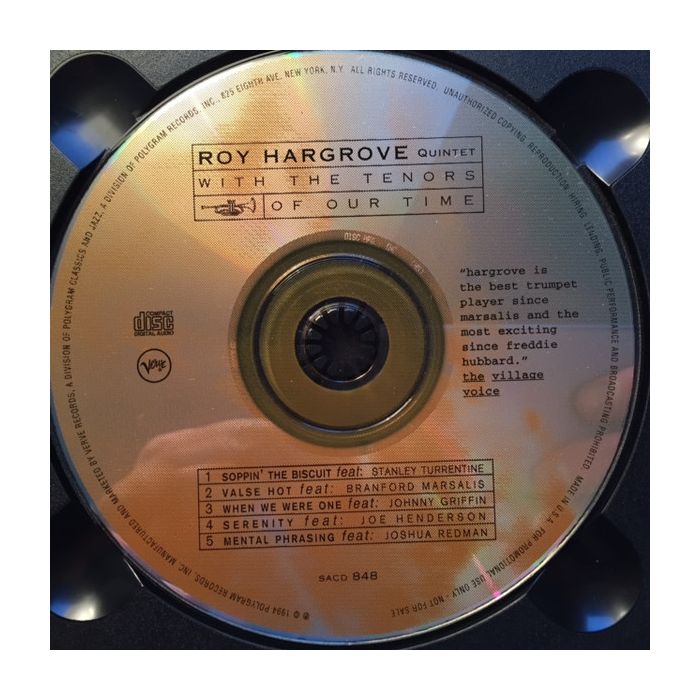 Roy Hargrove Quintet - With The Tenors Of Our Time