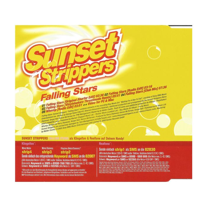 Sunset Strippers - Falling Stars (Waiting For A Star To Fall)