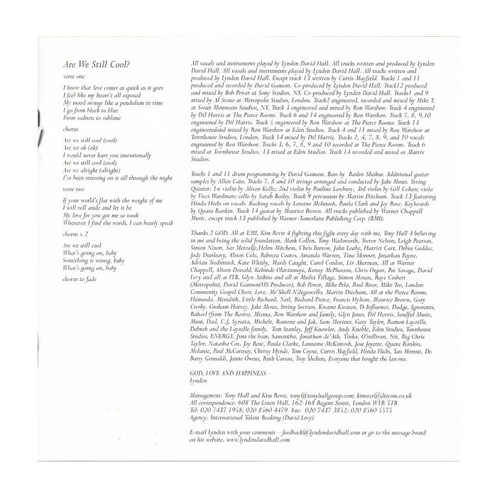 Lynden David Hall - The Other Side