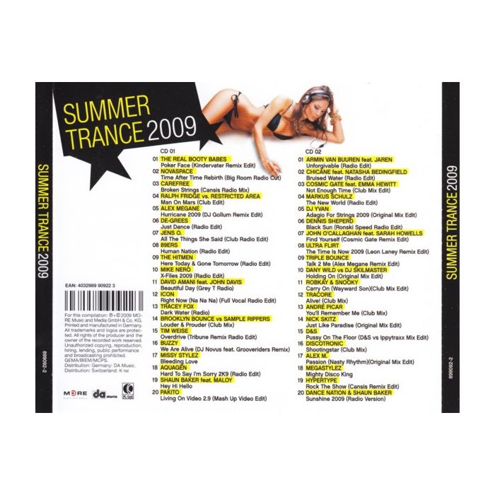 Various - Summer Trance 2009