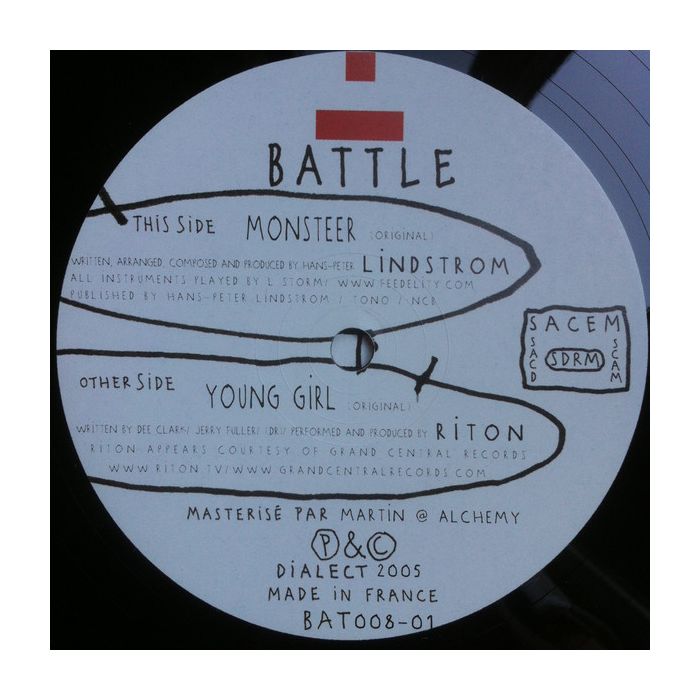 Lindstrøm Vs. Riton - Monsteer / Young Girl