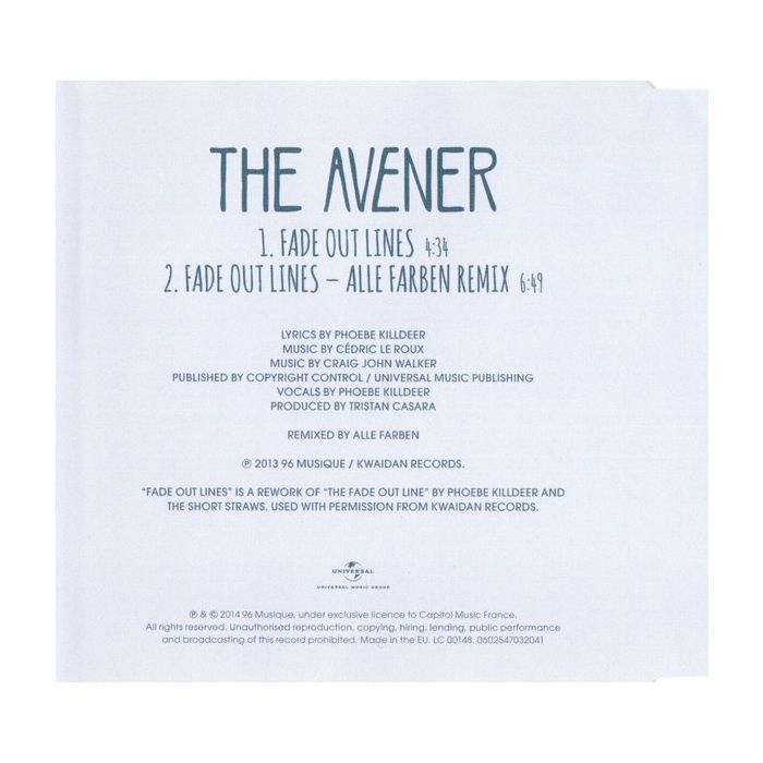 The Avener - Fade Out Lines