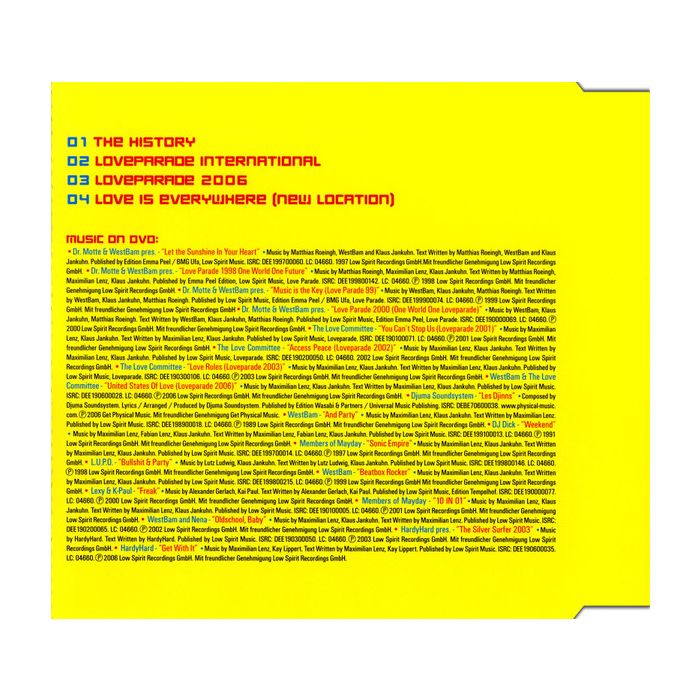 Various - Loveparade - Metropole Ruhr 2007-2011: Love Is Everywhere - Die Compilation 2007