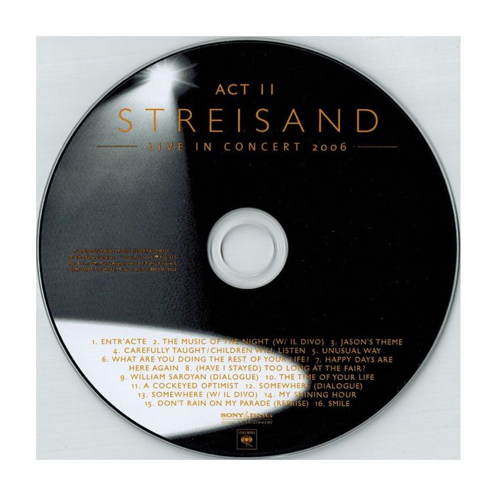 Barbra Streisand - Live In Concert 2006