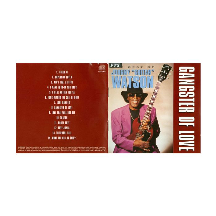 Johnny Guitar Watson - Gangster Of Love (The Best Of)