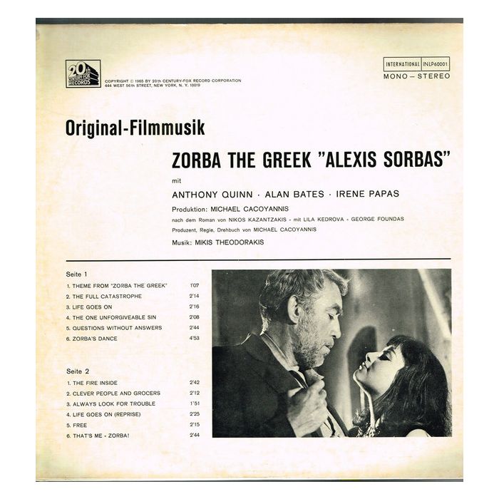 Mikis Theodorakis - Zorba The Greek