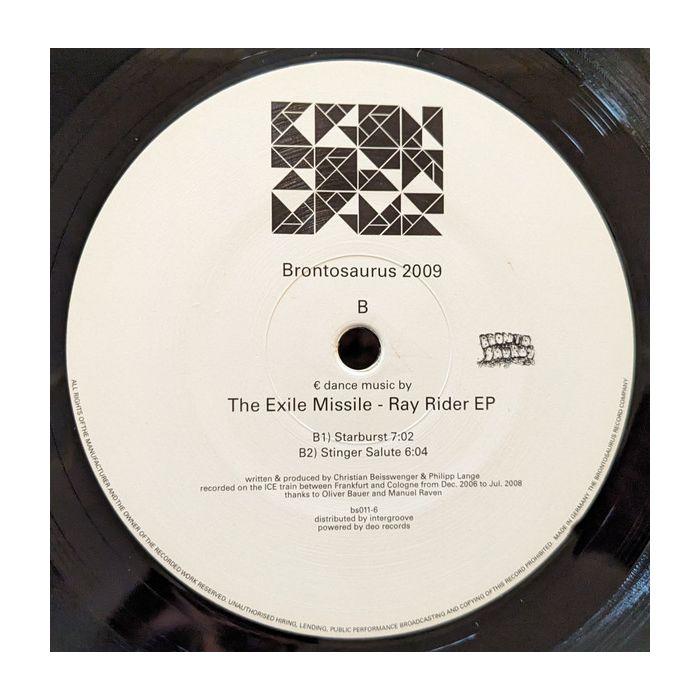 The Exile Missile - Ray Rider EP