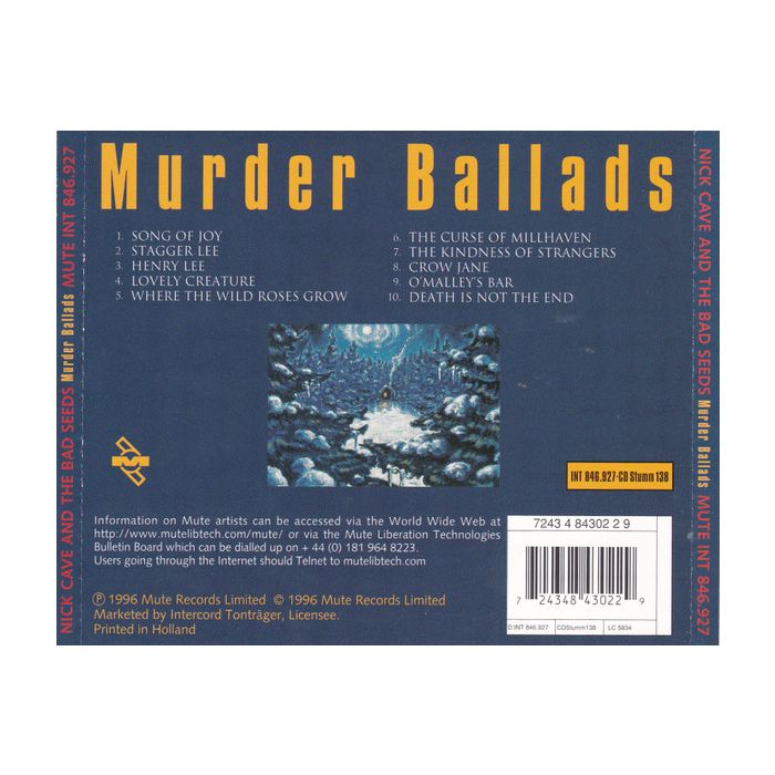 Nick Cave & The Bad Seeds - Murder Ballads