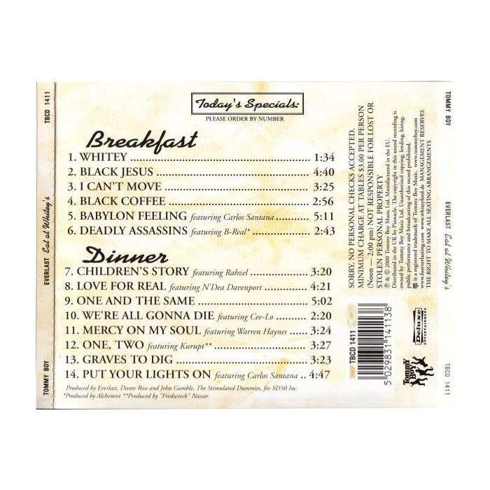Everlast - Eat At Whitey's