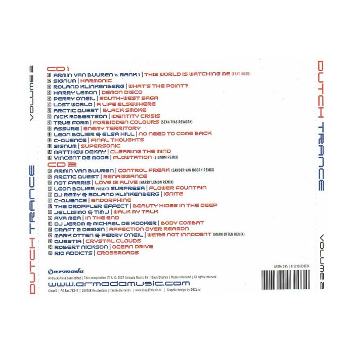 Various - Dutch Trance Volume 2