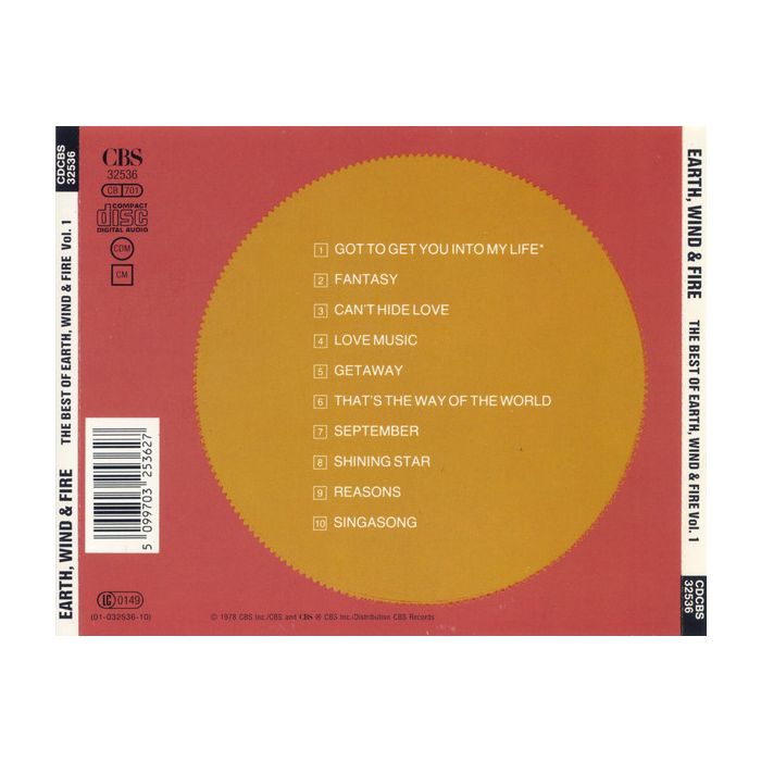 Earth, Wind & Fire - The Best Of Earth, Wind & Fire Vol. I