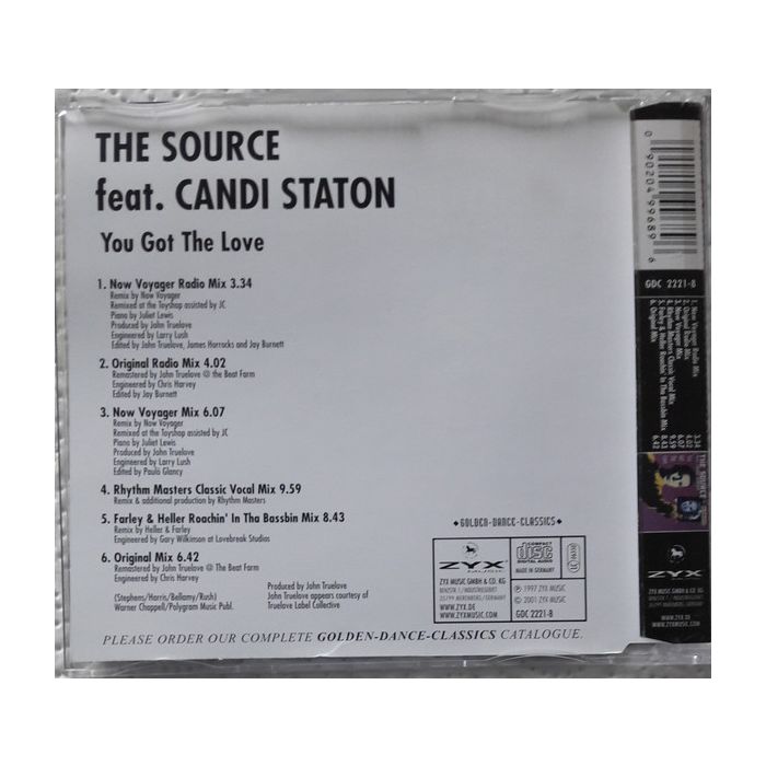 The Source Feat. Candi Staton - You Got The Love