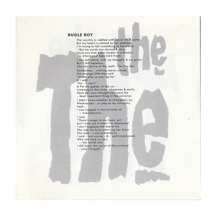 The The - Burning Blue Soul