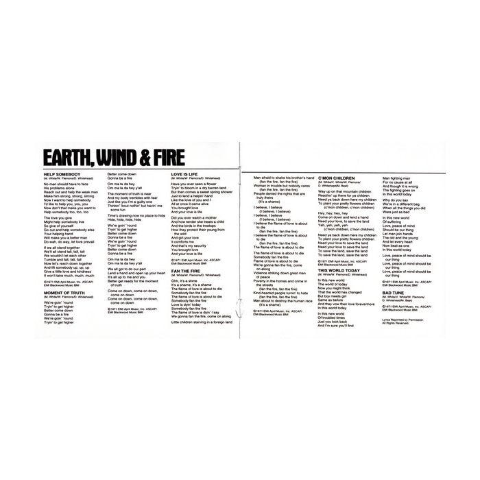 Earth, Wind & Fire - Earth, Wind & Fire