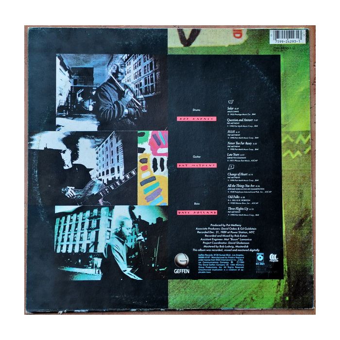 Pat Metheny w/ Dave Holland & Roy Haynes - Question And Answer