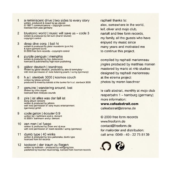 Various - Le Café Abstrait Volume 1 - Hi-Fly For The Couch Culture