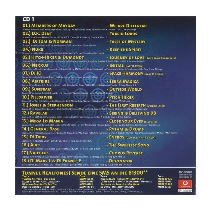 Various - Best Of Tunnel 1993 - 1996