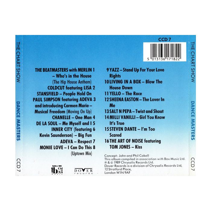 Various - The Chart Show - Dance Masters