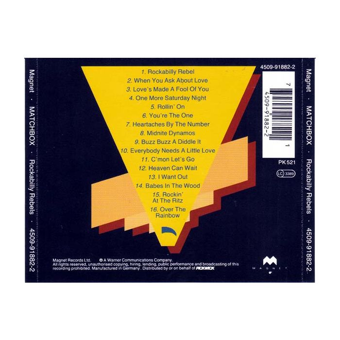 Matchbox  - Rockabilly Rebels