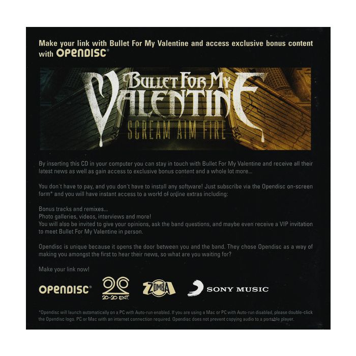 Bullet For My Valentine - Scream Aim Fire