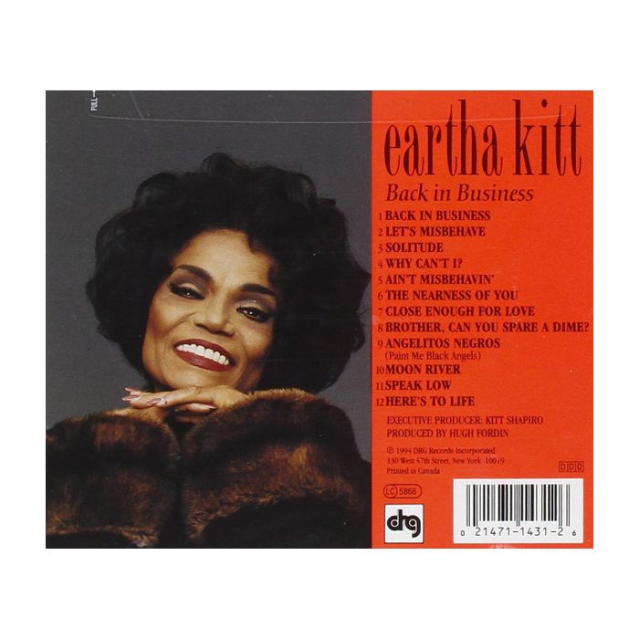 Eartha Kitt - Back In Business