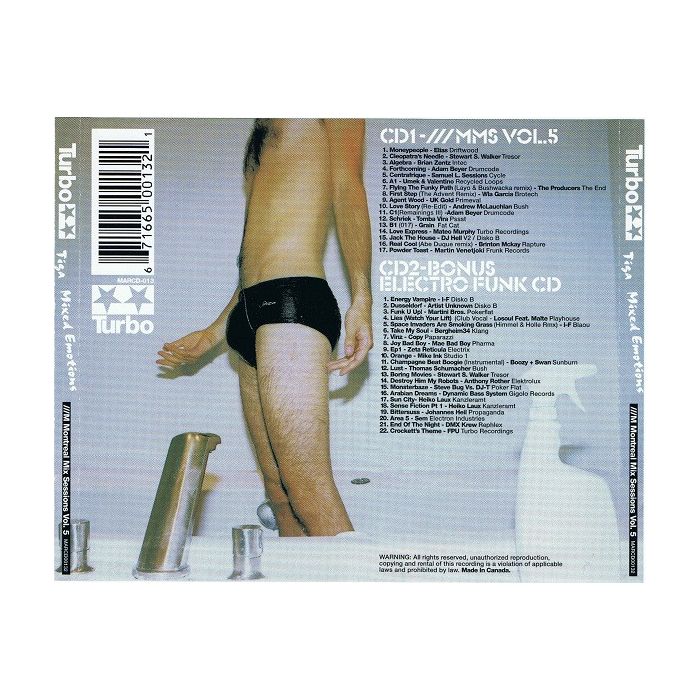 Tiga - Mixed Emotions (Montreal Mix Sessions Vol. 5)