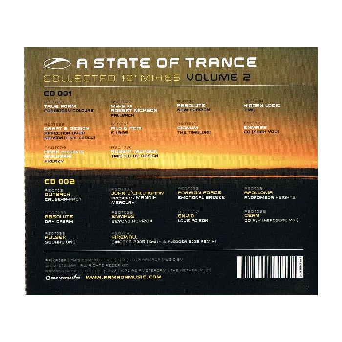 Various - A State Of Trance - Collected 12" Mixes Volume 2
