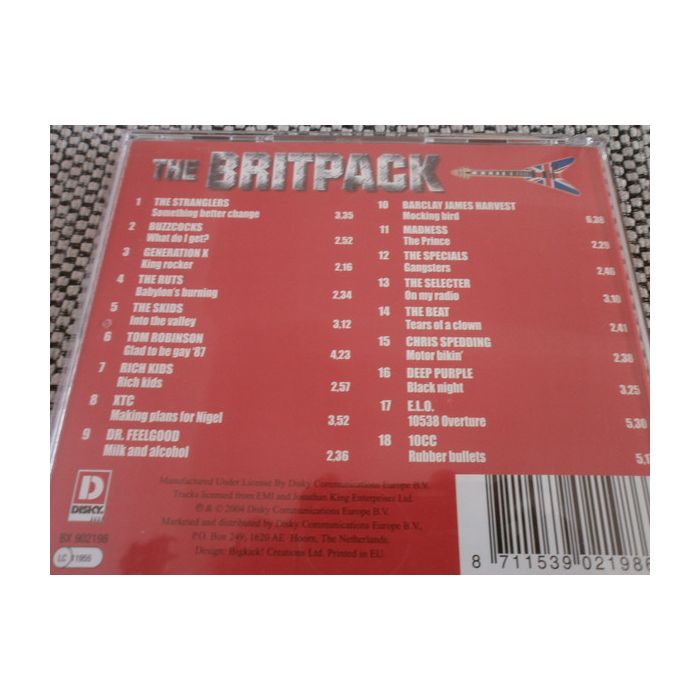 Various - The Britpack: 70's UK Innovators Of Pop