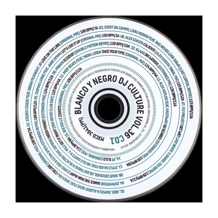 Various - Blanco Y Negro DJ Culture Vol.36
