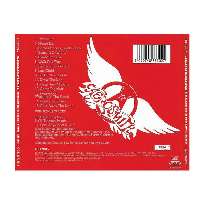 Aerosmith - Aerosmith's Greatest Hits 1973-1988