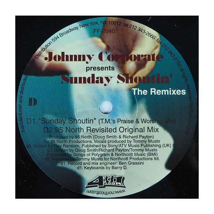 Johnny Corporate - Sunday Shoutin' (The Remixes)