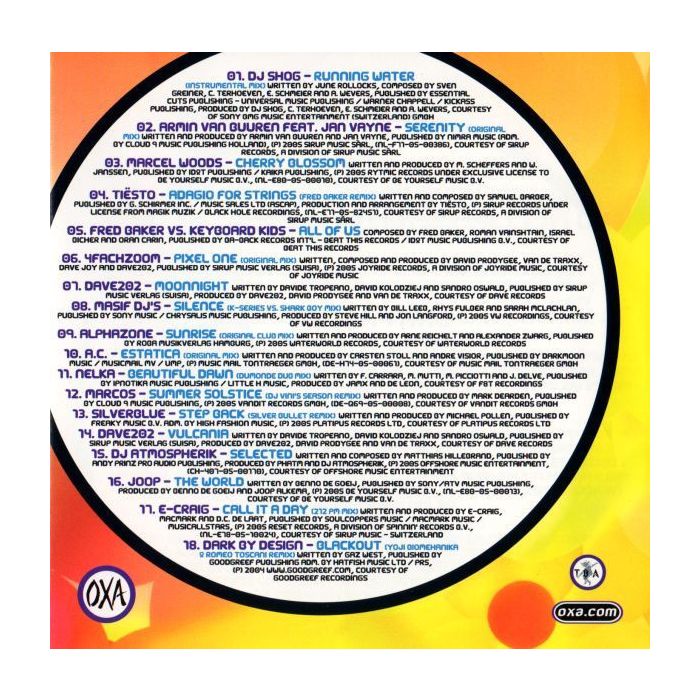 Various - OXA Trance Parade 2005
