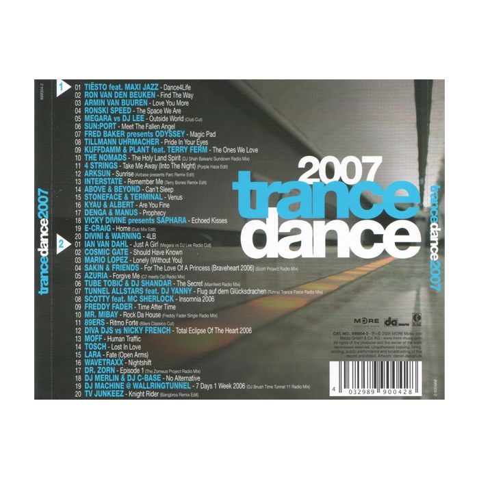 Various - Trance Dance Vol. 18 (2007)