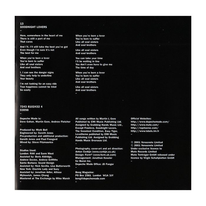 Depeche Mode - Exciter