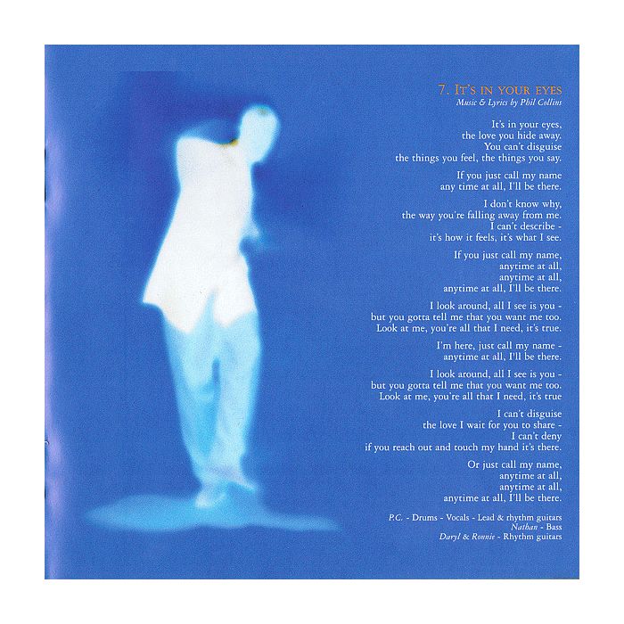 Phil Collins - Dance Into The Light