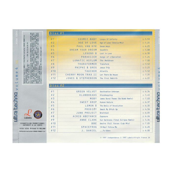 Various - Ultra Techno - Volume 4