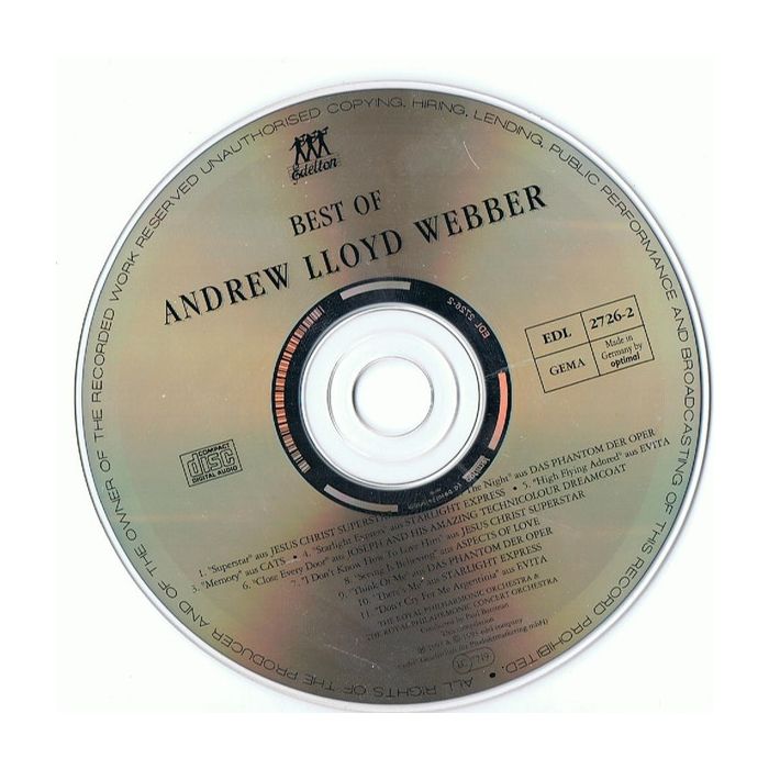 Andrew Lloyd Webber - Best Of Andrew Lloyd Webber