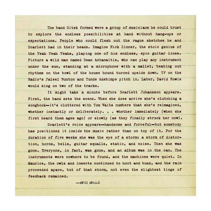 Scarlett Johansson - Anywhere I Lay My Head