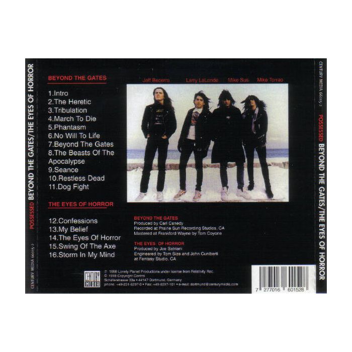 Possessed - Beyond The Gates / The Eyes Of Horror