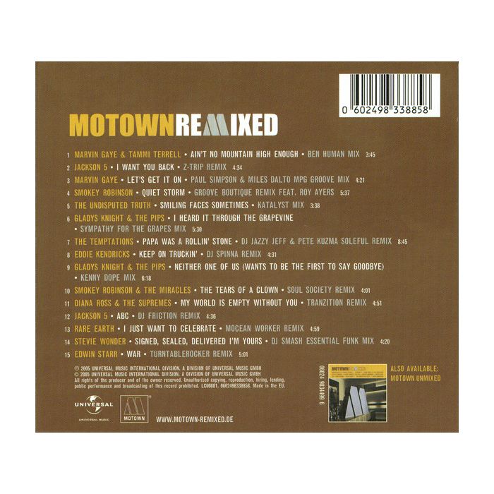 Various - Motown Remixed