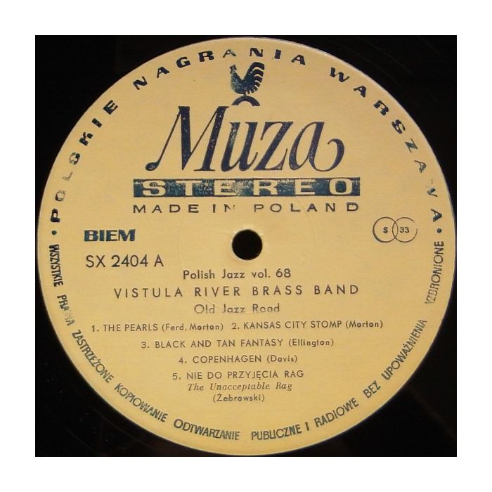 Vistula River Brass Band - Old Jazz Road