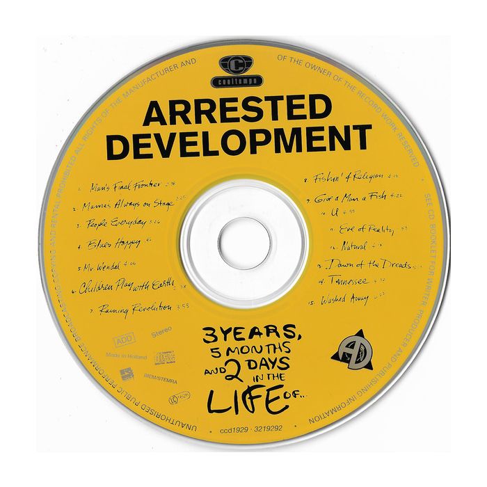 Arrested Development - 3 Years, 5 Months And 2 Days In The Life Of ...