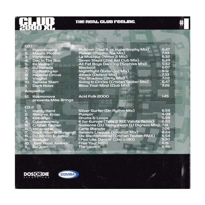 Various - Club 2000 XL -  The Real Club Feeling #1