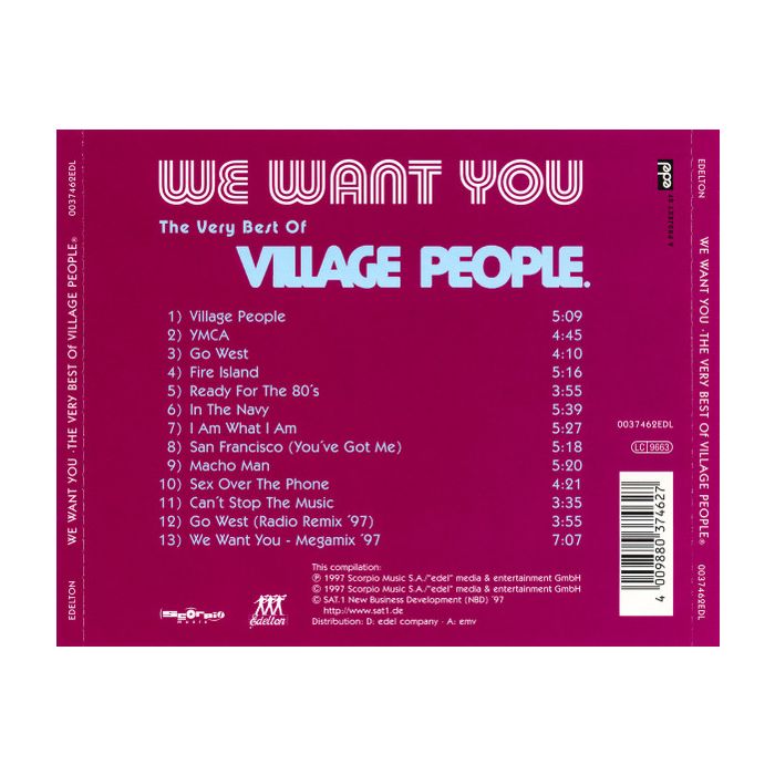 Village People - We Want You: The Very Best Of Village People