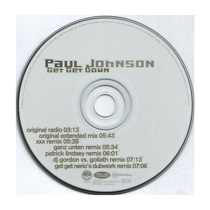 Paul Johnson - Get Get Down