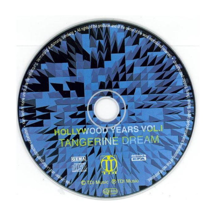 Tangerine Dream - The Hollywood Years Vol. 1
