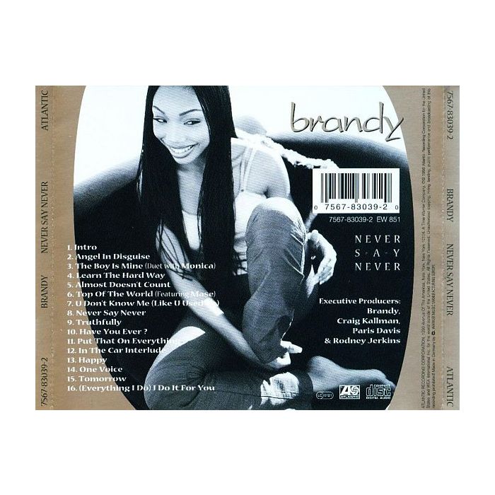 Brandy  - Never Say Never