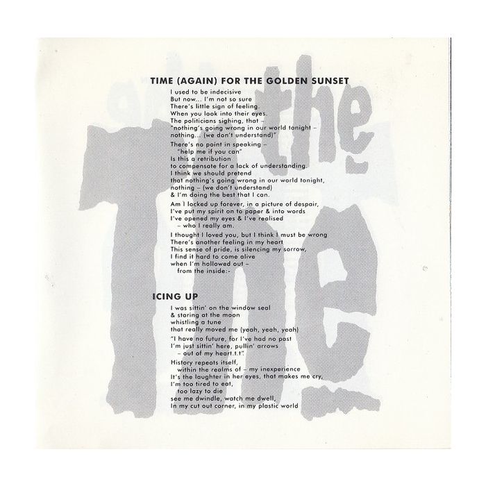 The The - Burning Blue Soul