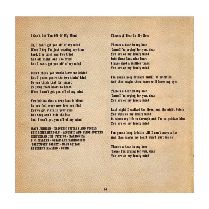 The The - Hanky Panky